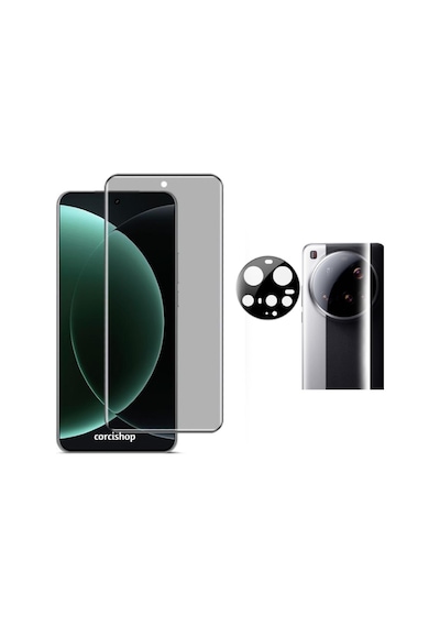 Xiaomi Mi 15 Ultra Kamera Lens Koruyucu + Hayalet Görünmez Nano Esnek Ekran Koruyucu Tam Kaplar