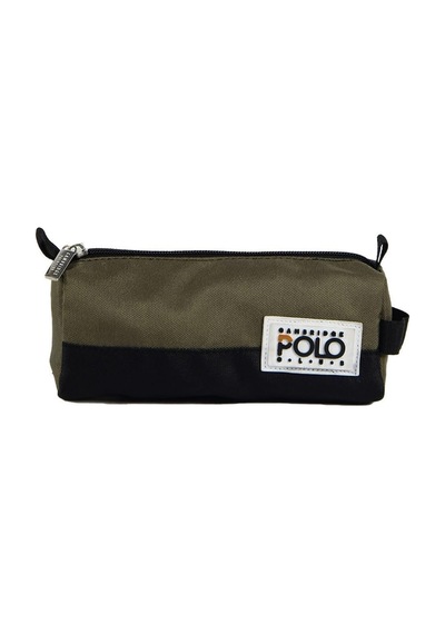 Cambridge Polo Club Unisex Tek Bölmeli Kalemlik, Tomboy, Yeşil, Üniseks Çocuk 165-Koyu Yeşil