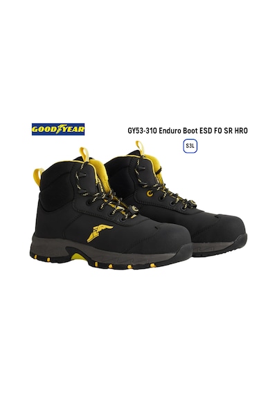 Goodyear İş Botu - Gy53-310 Enduro Boot Esd Fo Sr Hro S3l - 41 Siyah