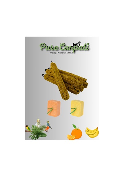 Purecanpati Premium Muhabbet Gaga Taşı Ve Kraker Seti 10'lu