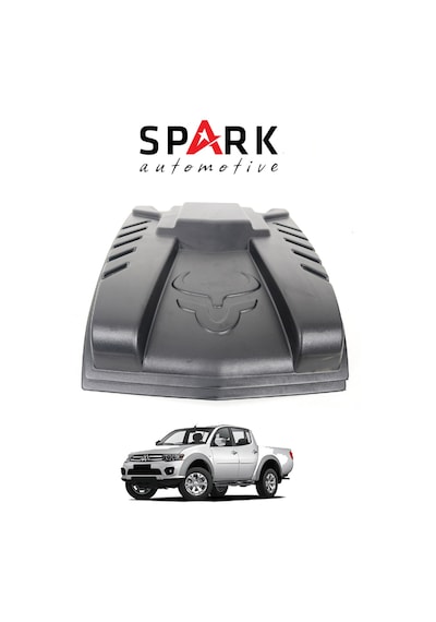 Mitsubishi L200 2007-2015 Yıl Aralığı Uyumlu Ön Kaput Büyük Scoop Siyah