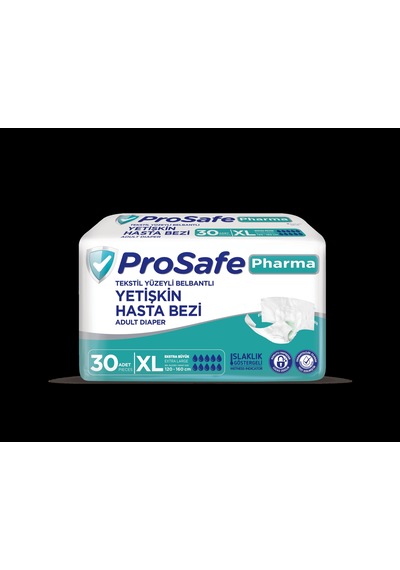 Prosafe Pharma Belbantlı Xlarge 30'lu Standart