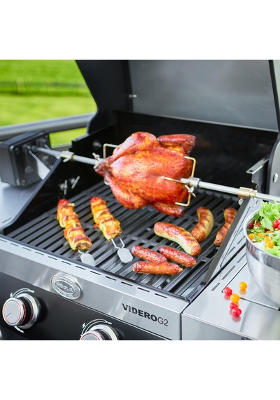 Rösle Premium Rotisserie G2/g3/f60 Barbekü Çevirme Aparatı 25435 Gri