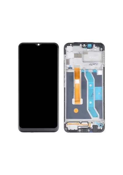 Çelik Pro Realme Rmx2185 Realme C11 Ekran Lcd Uyumlu Dokunmatik Full Çıtalı