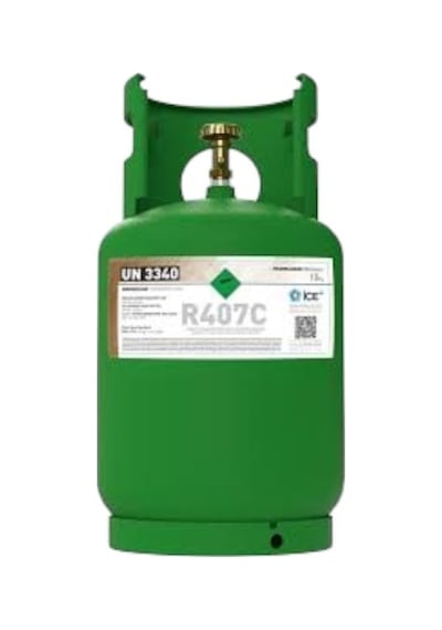 R407 C Ice Gaz Tekrar Doldurulabilir Tüplü 10 Kğ