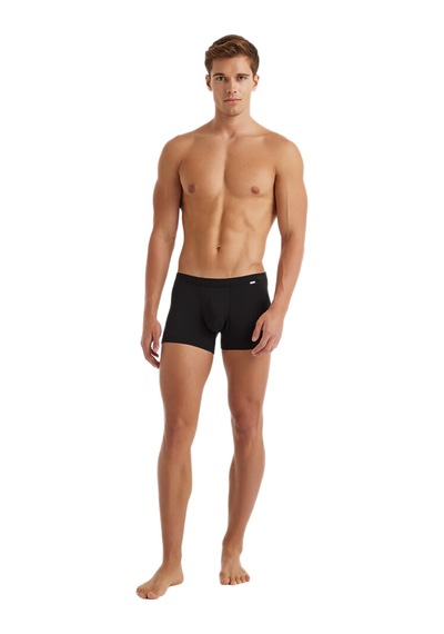 Blackspade Erkek Modal Elastan Boxer Silver 9310 Siyah
