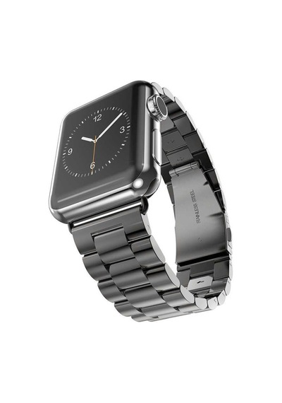 Apple Watch Ultra 49mm Uyumlu Metal Strap Kayış Kordon Krd-04 - Starlight - T24545