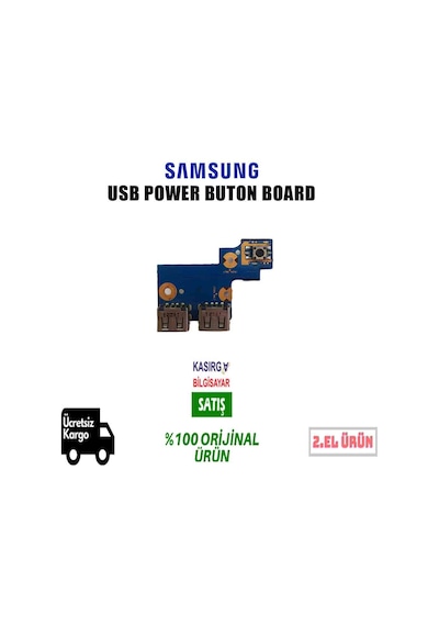 Samsung Uyumlu Np300E5C Usb Power Buton Board Ba92-10202A