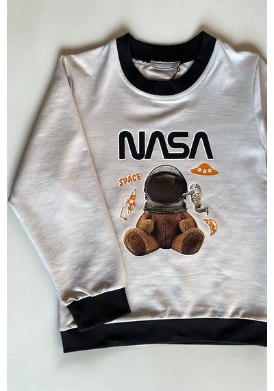 Minik Motion 3'lü Set Çocuk Baskılı 2 İplik Penye Sweatshirt Lacivert - Bej - Siyah Minik Motion 3'lü Set Çocuk Baskılı 2 İplik Penye Sweatshirt Lacivert - Bej - Siyah