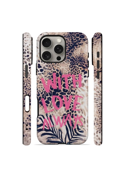 Velvoria Valestra Wild Love Apple Apple iPhone Uyumlu 16 Pro Max Magsafe Koruma Kılıfı Valestra Magline - Wild Love
