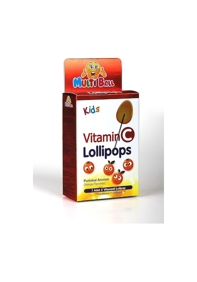 MULTİBALL KİDS VİTAMİN C LOLİPOP