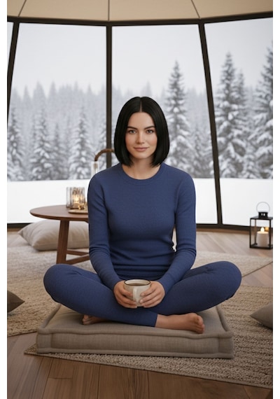 Thermoform Artica Unisex Termal İçlik Set Lacivert Çok Renkli