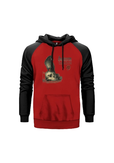 Down Diary Of A Mad Band Europe I N The Year Of Vi Kırmızı Renk Reglan Kol Sweatshirt Kırmızı