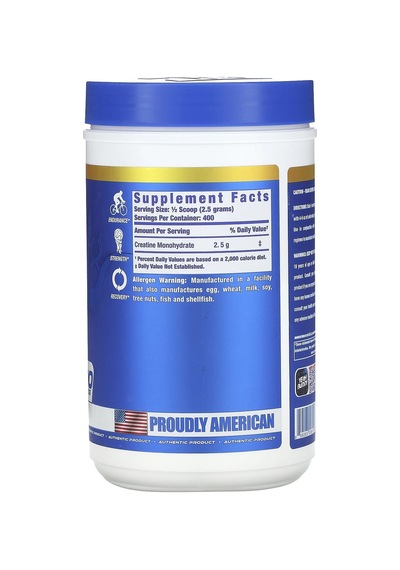Ronnie Coleman Vital Edition Creatine Xs Powder Unflavored 1 Kg -