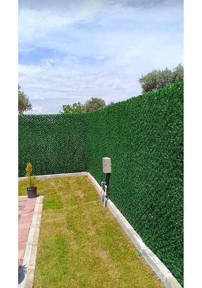 Tr Çim Çit Yapay Örgülü Bahçe Teli Yeşil 120 Cm X 11 Mt Diğer
