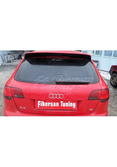 Audi A3 Spoon Spoiler Tek Kapı ---Fibersan Tuning