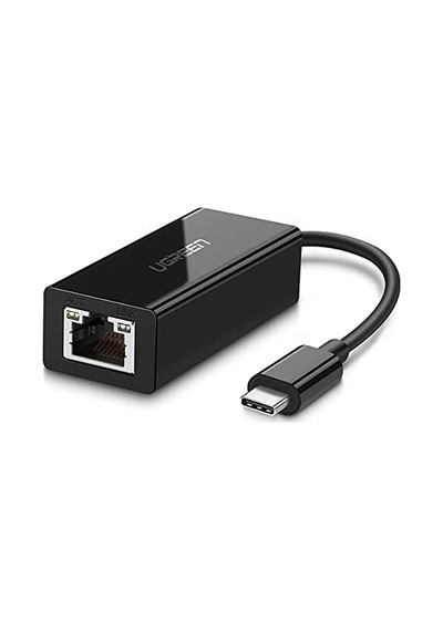 Type-c Ethernet Adaptörü, Siyah