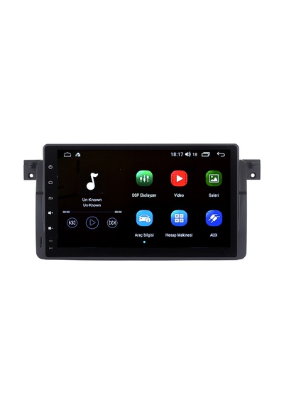 Otolas Bmw E46 Android Multimedya Navigasyon Oto Teyp 8 Gb + 128 Gb 9"