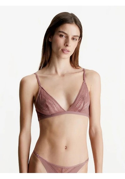 Calvin Klein Unlıned Trıangle, Lko Pembe Kadın Sütyen