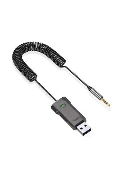 Universal Telefonlara Uyumlu Bluetooth Hafıza Kartı Destekli Usb Aux Araç Kiti Müzik Dinleme Konuşma