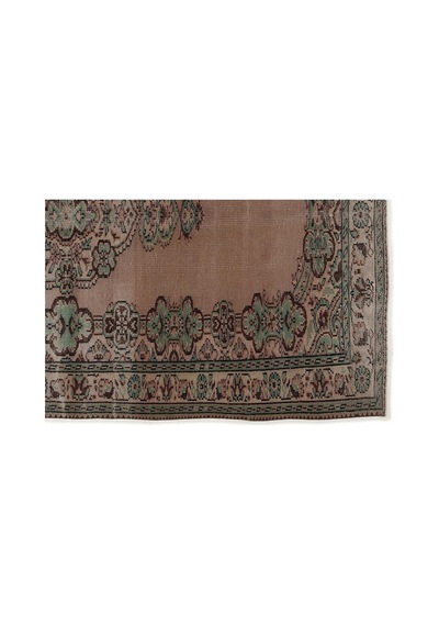 El Dokuması Vintage Yün-pamuk Naturel Halı 7769 175 X 280 Cm Çok Renkli