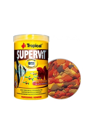 Tropical Supervit Basic Pul Balık Yemi 250 Ml