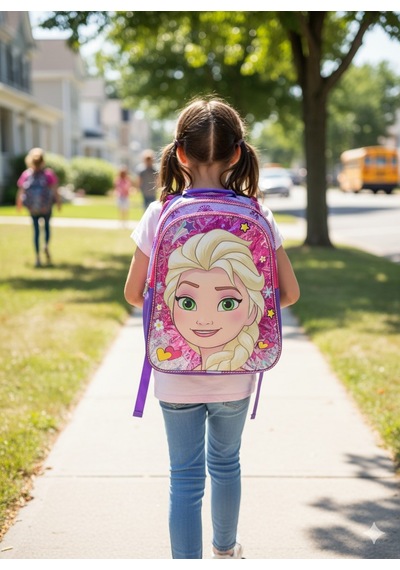 Newbag Kız Elssa Okul ve Folyolu Beslenme Çantası Yeni Sezon