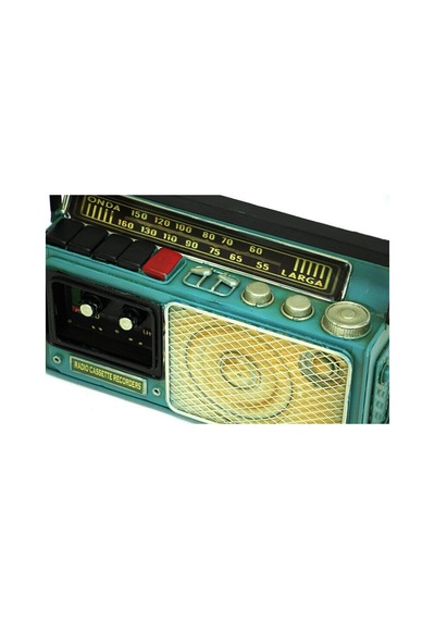 Dekoratif Metal Radyo Kumbara C0313