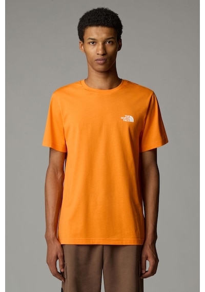 The North Face M Ss Sımple Dome Tee Orange Renkli