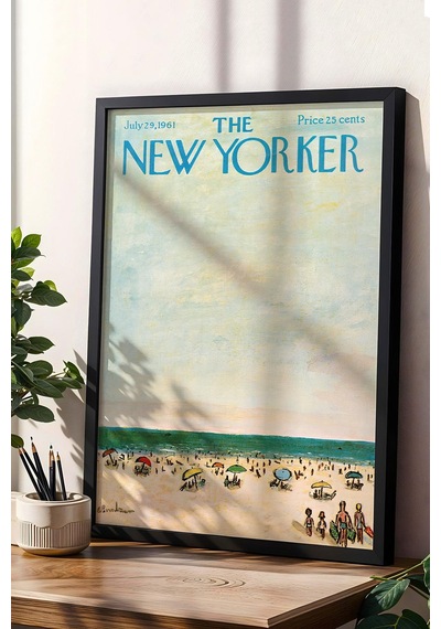 The New Yorker Çerçeveli Tablo July 29 1961