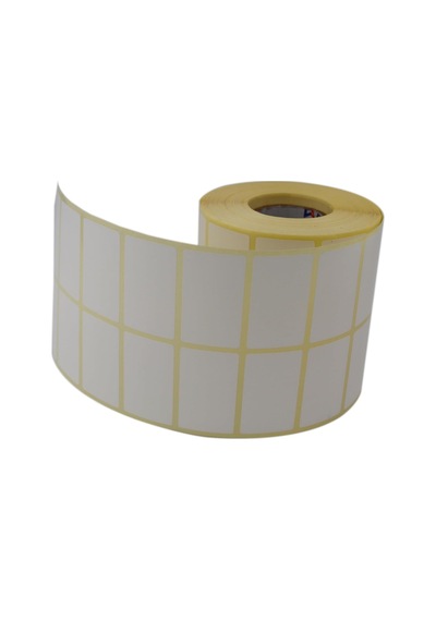 Eko Termal Rulo Etiket, 50mm X 30mm 3000 Adet Yan Yana 2li Sarılmış Rulolar 40mm Kuka Çapı Barkod Yazıcılar İle Uyumludur, Ribon Kullanmadan Yazdırılabilir., Beyaz Diğer