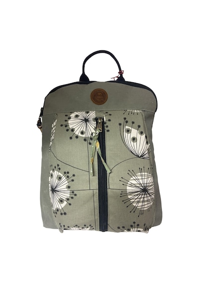 Old Cotton Cargo Vintage Kanvas Renkli Otantik Günlük Gezi Seyahat Sırt Çantası Lucas Bag 30 Cm X 37 Cm Gri
