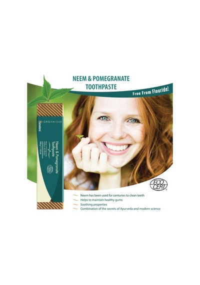 Himalaya Neem & Nar Özlü Florürsüz Organik Diş Macunu 150 G