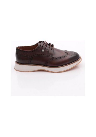 Pierre Cardin 6696-160 Premium Erkek Klasik Ayakkabı Kahverengi Spiro