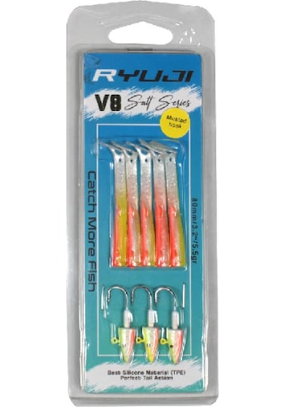 Ryuji V8 8cm 5,5gr Lrf Silikon Yem