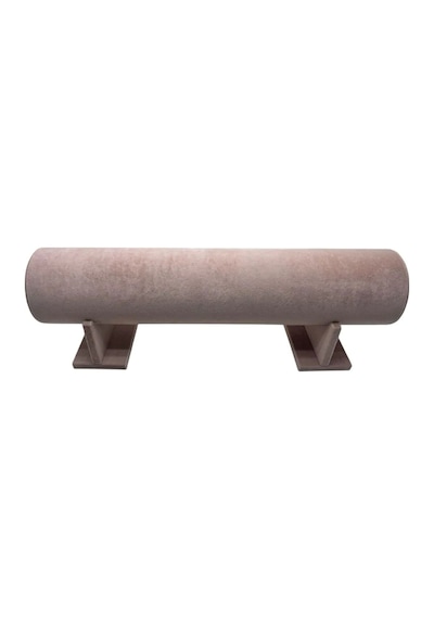 Yerli Üretim Büyük Boy Süet Kumaş Pembe Renk 50 Cm Ayaklı Taç Standı Çok Renkli