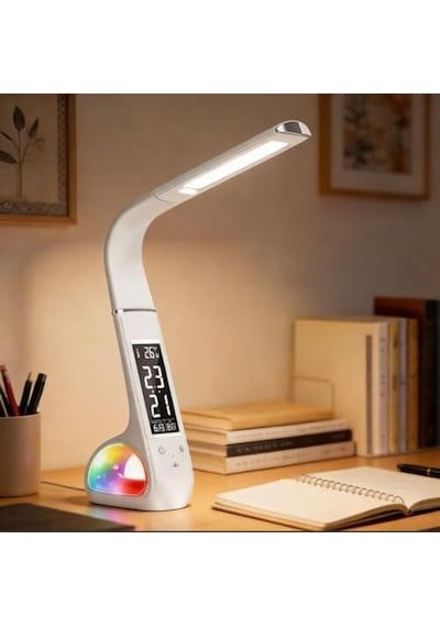 Ayrex Taşınabilir Ticaret Led Masa Lambası, Rgb Aydınlatma, Akıllı Va Ekran, Dokunmatik Ayar, Göz Koruma Özellik