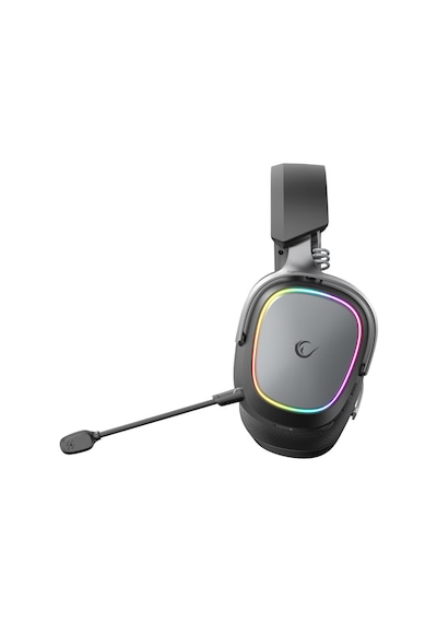 Rampage Retsu Siyah/gri Kablosuz 2.4g+ Bluetooth Kumaş Ve Deri Protein Earpad Mikrofonlu Oyuncu Kulaklığı