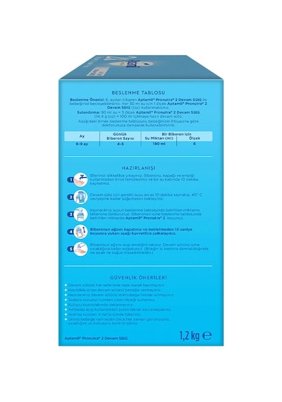 Aptamil Devam Sütü 6-9 Ay No2 1200 G