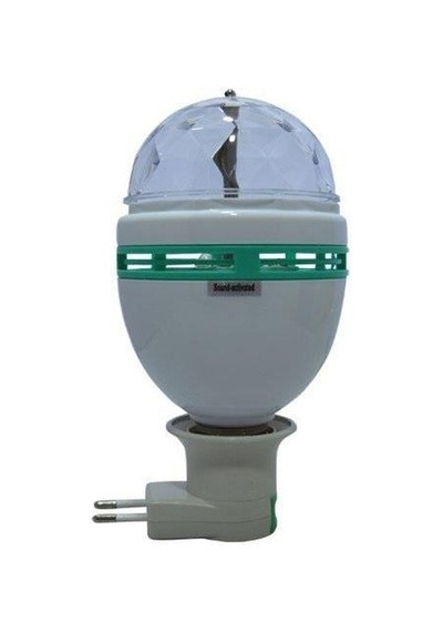 Zhltools Döner Renkli Led Başlıklı Led Disko Topu Gece Lambası Çok Renkli