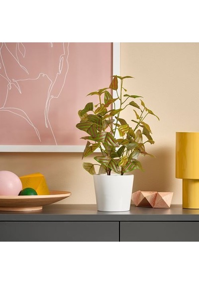 Ikea Fejka Yapay Bitki, Yeşil, 9 Cm, İç/dış Mekan Kelebek Çalısı