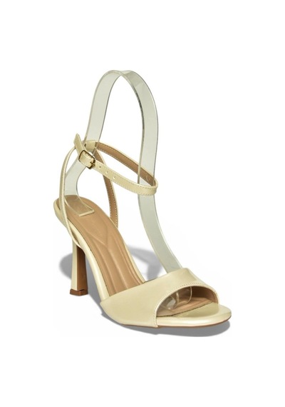 Fox Shoes Y997264608 Sedef Rugan Kalın Topuklu Ayakkabı SEDEF