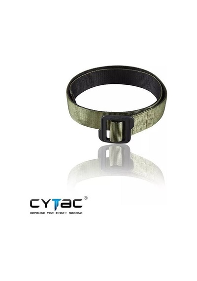 Cytac - Amomax Cytac Tactical Çift Katmanlı 1.5" Kemer Yeşil