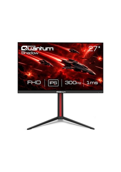 Quantum Gaming Shadow Mg27b-b 27" 300hz 1ms Pivot Kulaklık Tutacaklı Ips Gaming Monitör  Ölü Pixel li