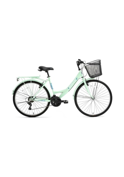 Bisan Lotus Kadın Şehir Bisikleti 44cm V 26 Jant 21 Vites Mint Yeşil Beyaz Mint Yeşil Beyaz Yeşil - Beyaz