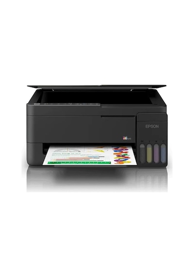 Epson L3350-mua Renkli Mürekkep Tanklı Yazıcı, Tarayıcı, Fotokopi, Wi-fi, Siyah Muadil Mürekkepli