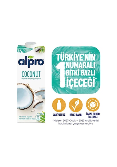 Alpro Hindistan Cevizi Sütü 1 L