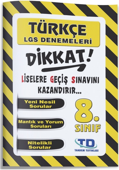 8.sınıf Lgs Türkçe Dikkat Denemeleri