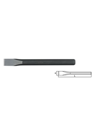 İzeltaş 5510 23 0125 125mm Tesviyeci Düz Keski