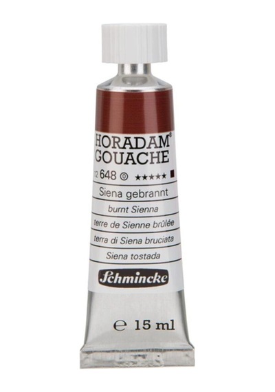 Schmincke Horadam Gouache Artist Guaj Boya 15 Ml Seri 1 648 Burnt Sienna Çok Renkli